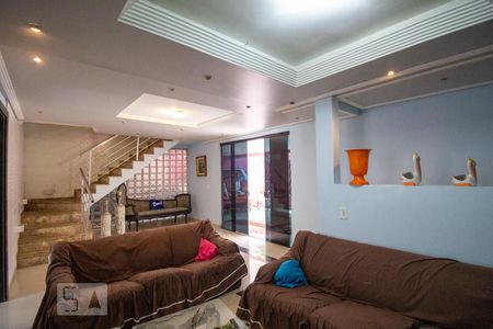 Sala de casa de condomínio à venda com 4 quartos, 370m² em Vargem Pequena, Rio de Janeiro