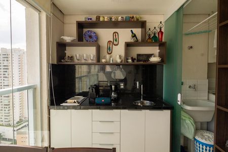 Apartamento à venda com 76m², 2 quartos e 2 vagasVaranda gourmet