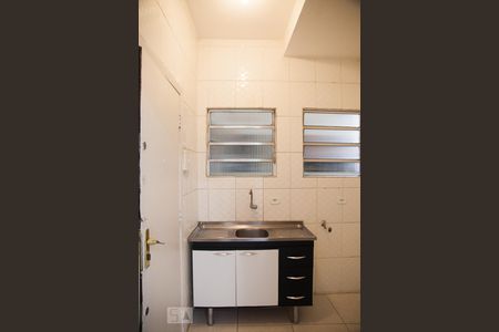 Cozinha de kitnet/studio para alugar com 1 quarto, 40m² em Campos Elíseos, São Paulo