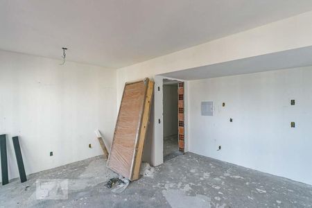 Sala/Cozinha de apartamento à venda com 1 quarto, 40m² em Petrópolis, Porto Alegre