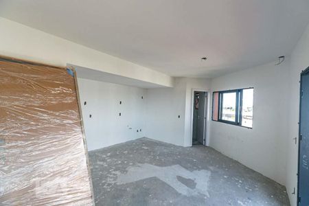 Sala/Cozinha de apartamento à venda com 1 quarto, 40m² em Petrópolis, Porto Alegre