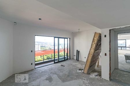 Sala/Cozinha de apartamento à venda com 1 quarto, 40m² em Petrópolis, Porto Alegre