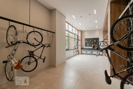Studio para alugar com 35m², 1 quarto e 1 vaga Studio para alugar com 35m², 1 quarto e 1 vagaBicicletario