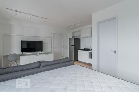 Sala/Quarto/Cozinha de kitnet/studio para alugar com 1 quarto, 35m² em Mirandópolis, São Paulo