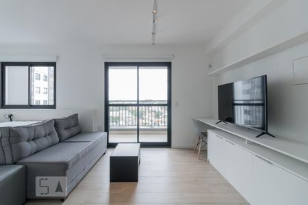Sala de kitnet/studio para alugar com 1 quarto, 35m² em Mirandópolis, São Paulo
