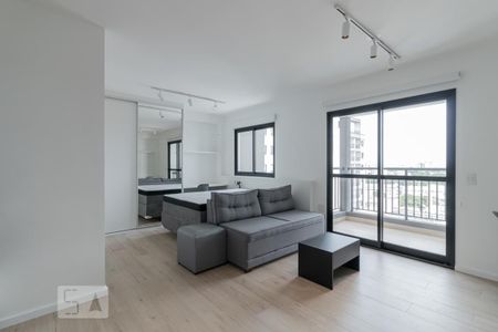 Sala/Quarto/Cozinha de kitnet/studio para alugar com 1 quarto, 35m² em Mirandópolis, São Paulo