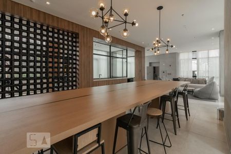 Studio para alugar com 35m², 1 quarto e 1 vaga Studio para alugar com 35m², 1 quarto e 1 vagaHall de Entrada/Coworking