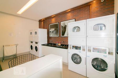 Studio para alugar com 39m², 1 quarto e 1 vagaLavanderia