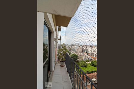 Varanda da Sala de apartamento à venda com 2 quartos, 75m² em Rio Comprido, Rio de Janeiro