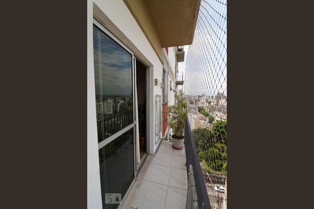 Varanda da Sala de apartamento à venda com 2 quartos, 75m² em Rio Comprido, Rio de Janeiro