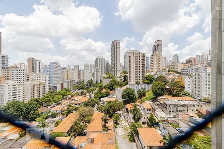 Vista da Sacada de apartamento à venda com 3 quartos, 100m² em Paraíso, São Paulo