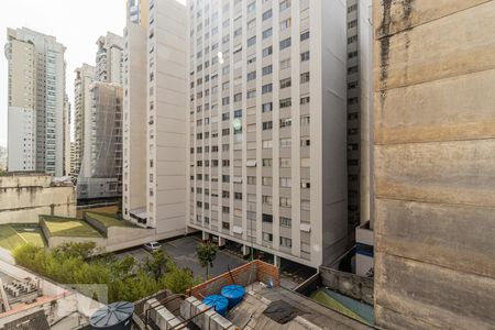 Vista do Quarto de apartamento à venda com 1 quarto, 44m² em Consolação, São Paulo