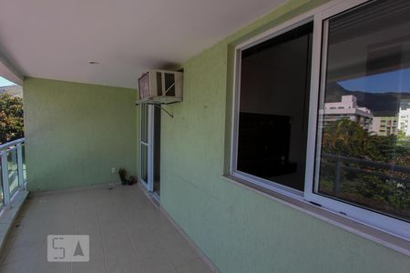 Varanda da Sala de apartamento à venda com 3 quartos, 92m² em Jacarepaguá, Rio de Janeiro