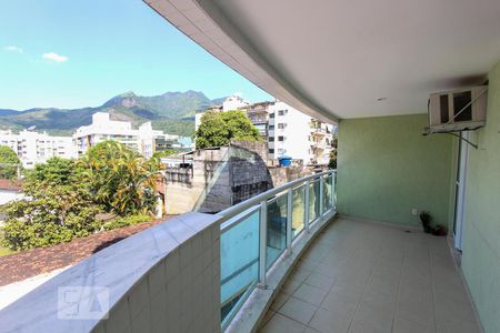Varanda da Sala de apartamento à venda com 3 quartos, 92m² em Jacarepaguá, Rio de Janeiro