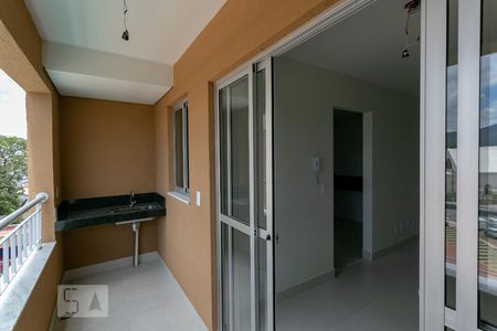 Varanda de apartamento para alugar com 3 quartos, 80m² em São Geraldo, Belo Horizonte