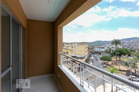 Varanda de apartamento para alugar com 3 quartos, 80m² em São Geraldo, Belo Horizonte