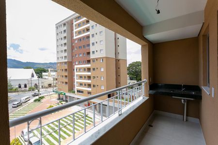 Varanda de apartamento para alugar com 3 quartos, 80m² em São Geraldo, Belo Horizonte