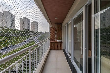 Varanda de apartamento para alugar com 1 quarto, 50m² em Tamboré, Santana de Parnaíba