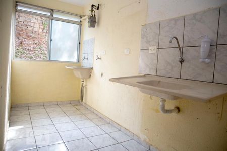Cozinha de apartamento à venda com 2 quartos, 38m² em Conceição, Diadema
