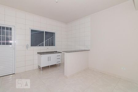Sala e Cozinha de apartamento para alugar com 1 quarto, 35m² em Vila Gustavo, São Paulo