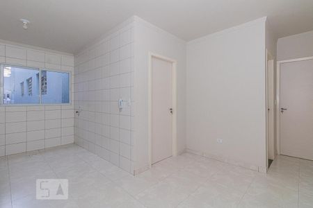 Sala e Cozinha de apartamento para alugar com 1 quarto, 31m² em Vila Gustavo, São Paulo