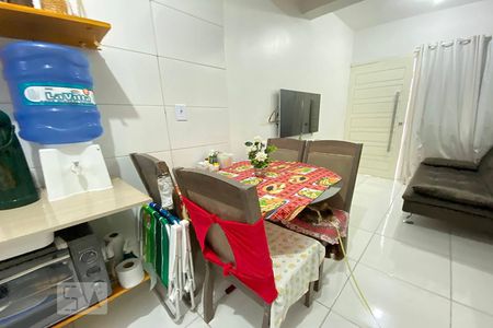 Sala de Jantar de casa de condomínio à venda com 2 quartos, 55m² em Rondônia, Novo Hamburgo