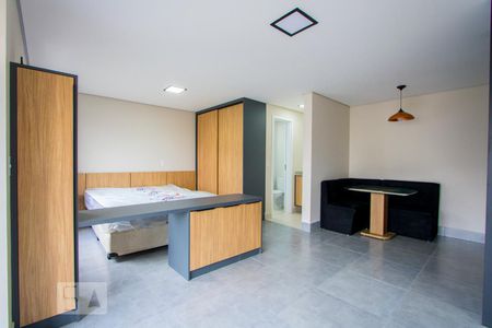 Sala/Quarto de apartamento à venda com 1 quarto, 43m² em Campestre, Santo André