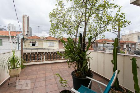 Varanda do Quarto 2 de casa para alugar com 3 quartos, 138m² em Vila Gomes Cardim, São Paulo