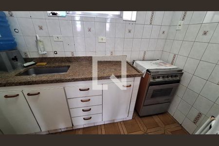 Sala/cozinha de apartamento para alugar com 2 quartos, 54m² em Guilhermina, Praia Grande