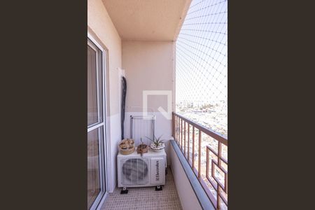 Varanda Sala de apartamento para alugar com 2 quartos, 48m² em Chácara Califórnia, São Paulo