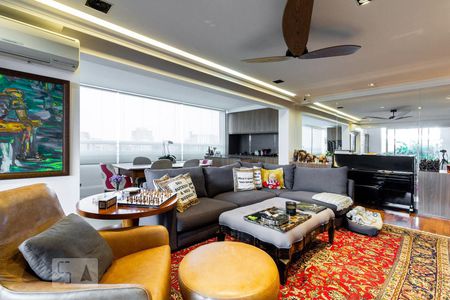 Sala de apartamento à venda com 3 quartos, 245m² em Itaim Bibi, São Paulo