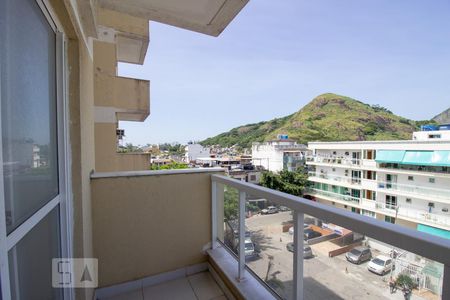Varanda da Suíte de apartamento à venda com 2 quartos, 55m² em Recreio dos Bandeirantes, Rio de Janeiro