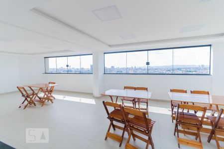 Apartamento para alugar com 40m², 2 quartos e 1 vagaÁrea comum - Salão de festas