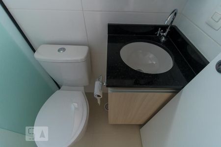 Apartamento para alugar com 40m², 2 quartos e 1 vagaDetalhe banheiro