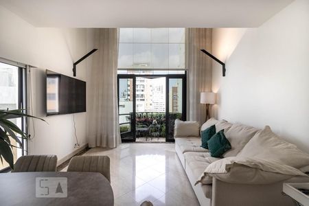 Sala de apartamento à venda com 1 quarto, 78m² em Itaim Bibi, São Paulo