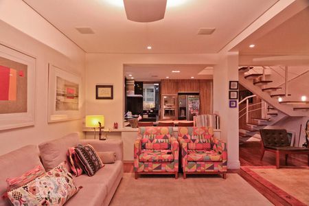 Sala de apartamento à venda com 2 quartos, 120m² em Jardim Paraíso, São Paulo