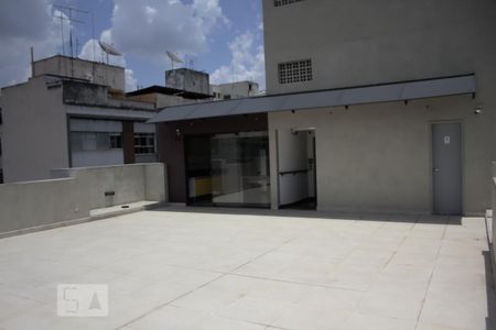 Studio para alugar com 12m², 1 quarto e sem vagaTerraço