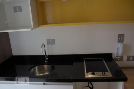Cozinha - Bancada Pia de kitnet/studio para alugar com 1 quarto, 12m² em Campos Elíseos, São Paulo