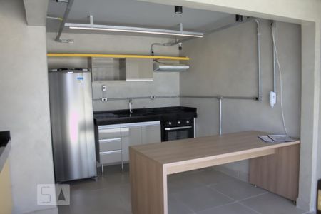 Studio para alugar com 12m², 1 quarto e sem vagaÁrea Gourmet