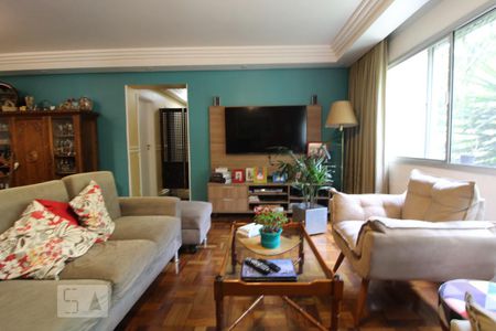 Sala de apartamento à venda com 4 quartos, 160m² em Santo Amaro, São Paulo