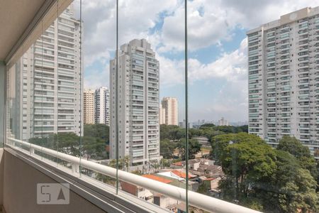 Varanda de kitnet/studio para alugar com 1 quarto, 33m² em Jardim Novo Santo Amaro, São Paulo