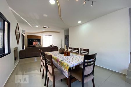 Sala de Jantar de casa de condomínio à venda com 5 quartos, 293m² em Parque Monte Alegre, Taboão da Serra