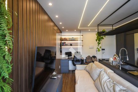 Sala de apartamento para alugar com 1 quarto, 39m² em Vila Andrade, São Paulo
