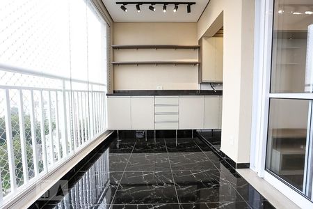 Varanda da Sala de apartamento para alugar com 2 quartos, 71m² em Vila Andrade, São Paulo