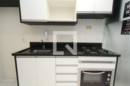 Apartamento para alugar com 50m², 2 quartos e 1 vagaDetalhe da cozinha
