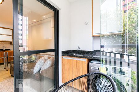 Apartamento para alugar com 37m², 1 quarto e 1 vagaSacada