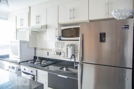 Cozinha de apartamento à venda com 2 quartos, 46m² em Jardim Nova Europa, Campinas