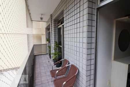 Varanda da Sala de apartamento para alugar com 3 quartos, 110m² em Tijuca, Rio de Janeiro