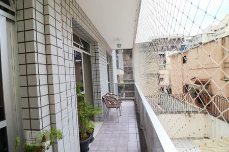 Varanda da Sala de apartamento para alugar com 3 quartos, 110m² em Tijuca, Rio de Janeiro