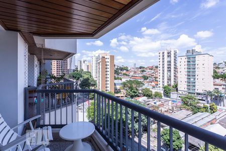 Varanda Sala de apartamento para alugar com 3 quartos, 101m² em Vila Anglo Brasileira, São Paulo